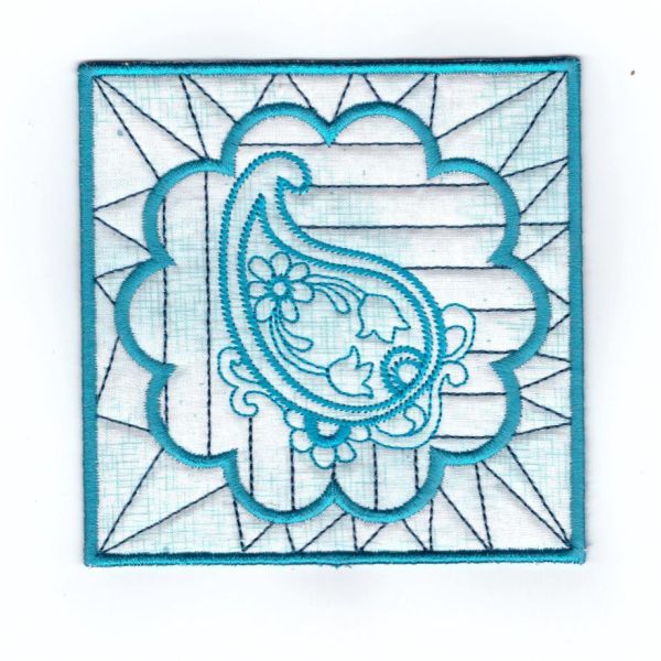 ITH Paisley Coaster Set-11