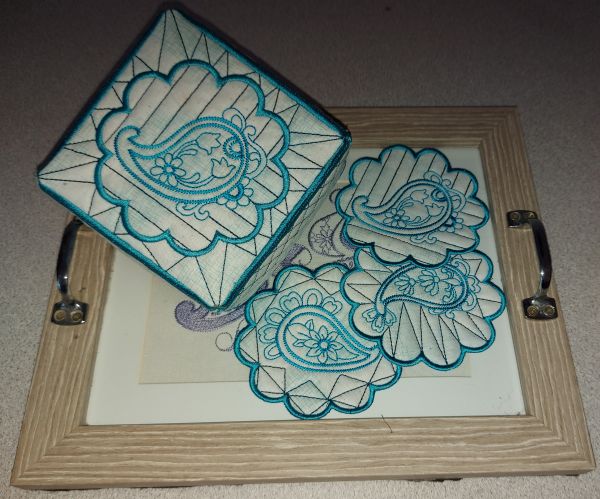 ITH Paisley Coaster Set-13