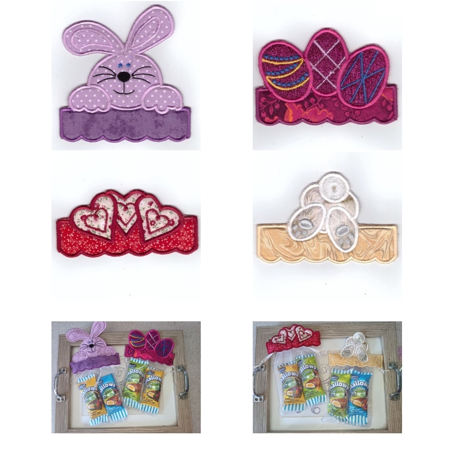 ITH Easter Gift Bag Toppers