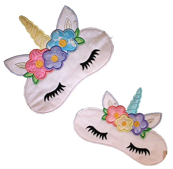 In The Hoop Unicorn Sleep Mask -3