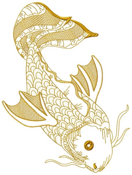 All That Glitters Koi Fish | OregonPatchWorks