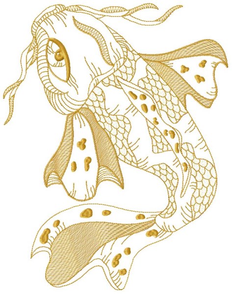 All That Glitters Koi Fish | OregonPatchWorks