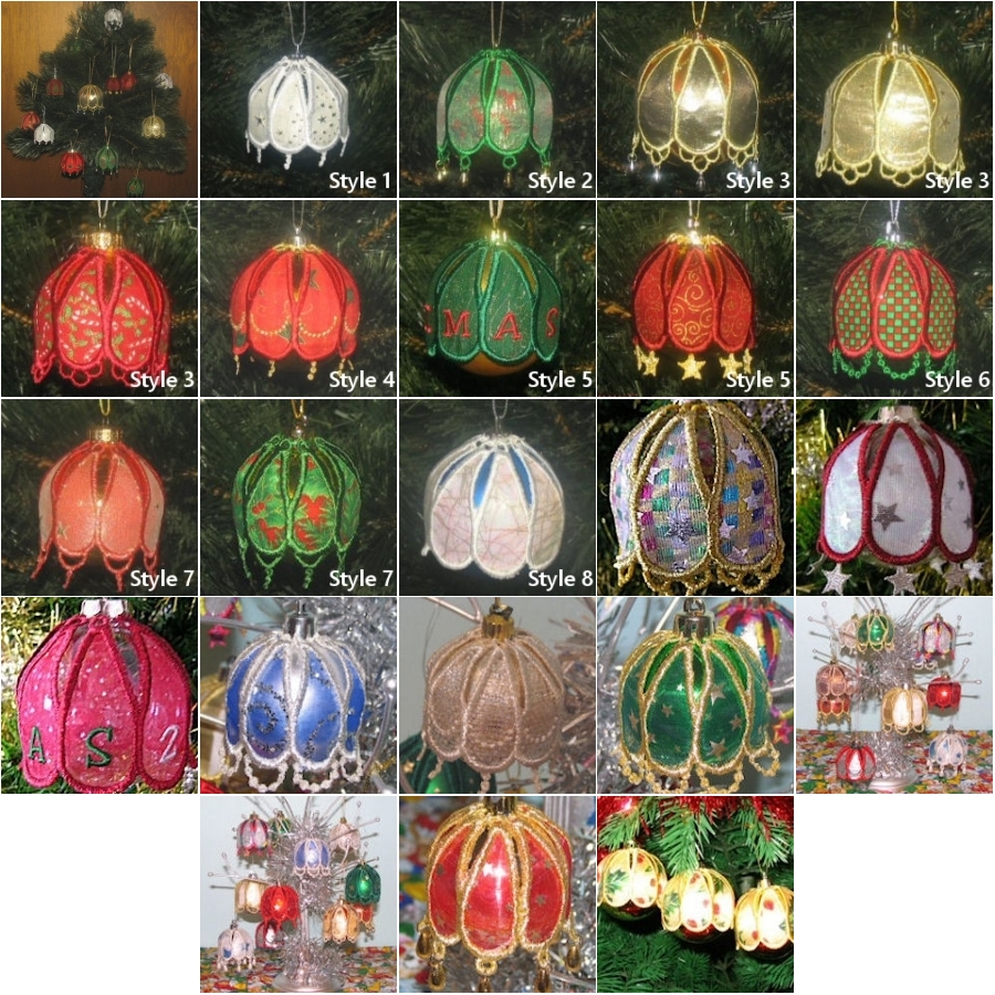 Christmas Ball Covers 