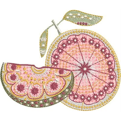 Retro Fruit Applique -6