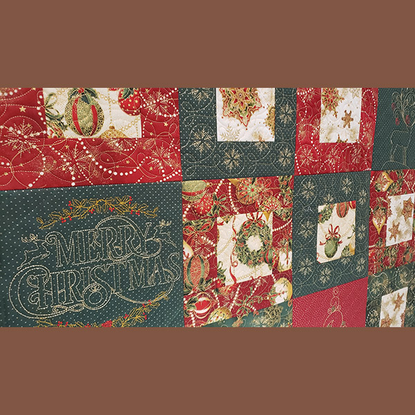 Christmas Square Quilt-4