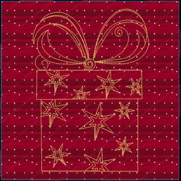 Christmas Square Quilt-7