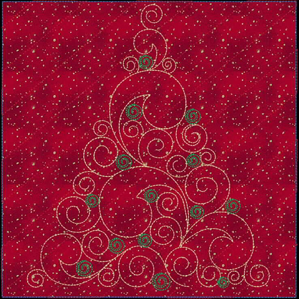 Christmas Square Quilt-11