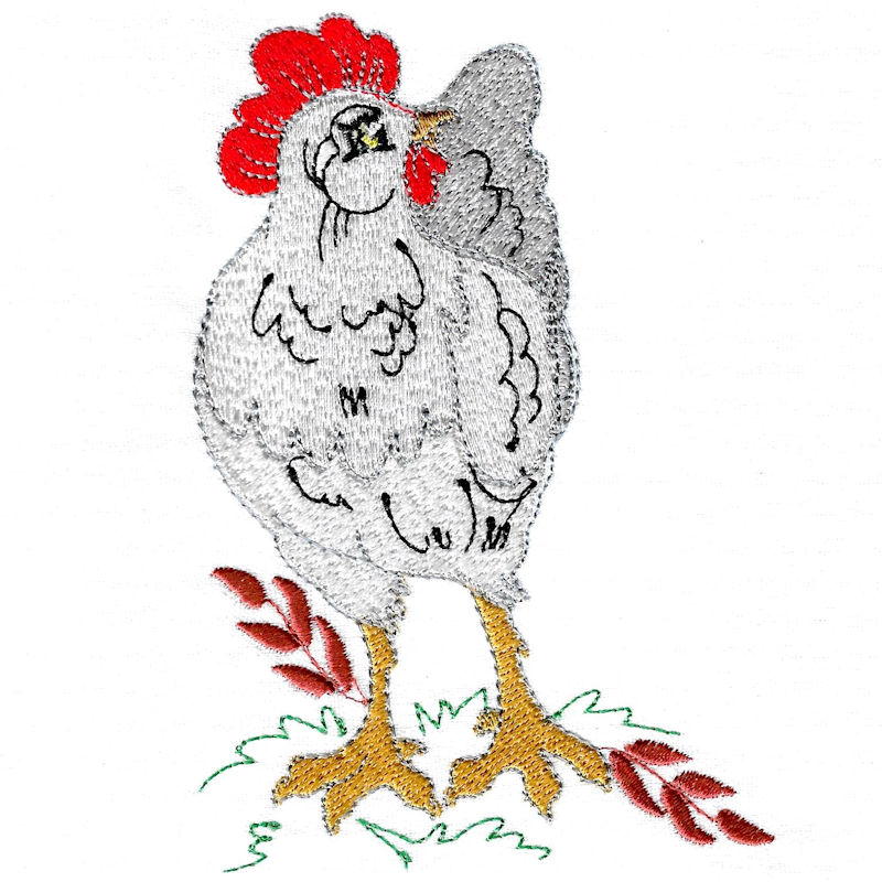 Hens and Roosters Singles | OregonPatchWorks