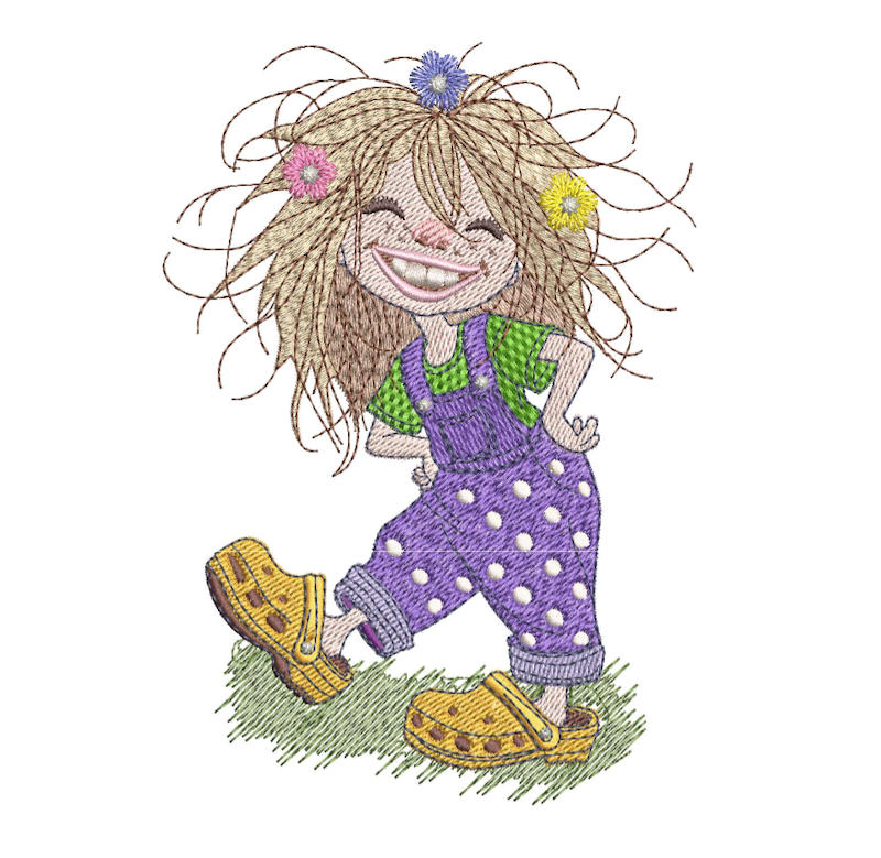 Funky Garden Girl1