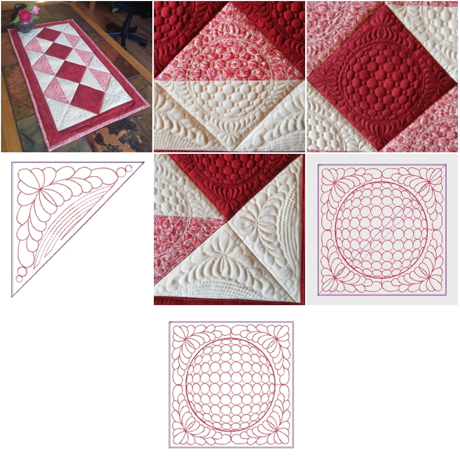 Feather Quilt Blocks