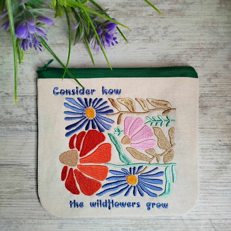 ITH Wildflowers Grow Purse