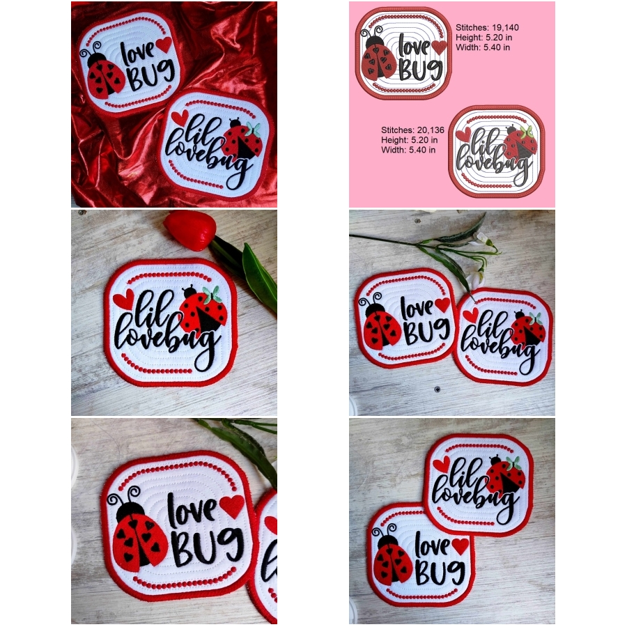 ITH Lovebug Coasters