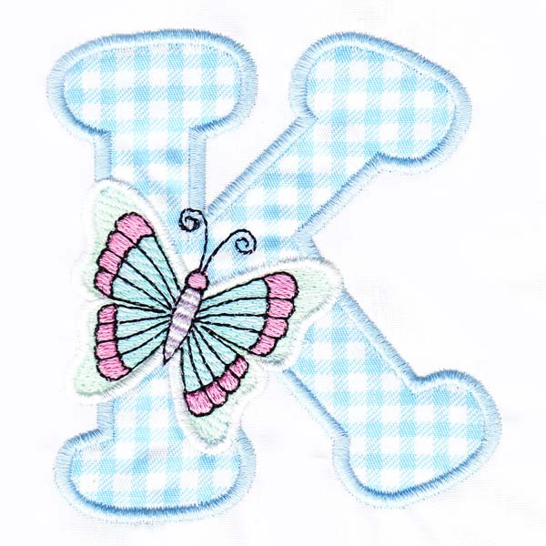 Butterfly Alphabet K