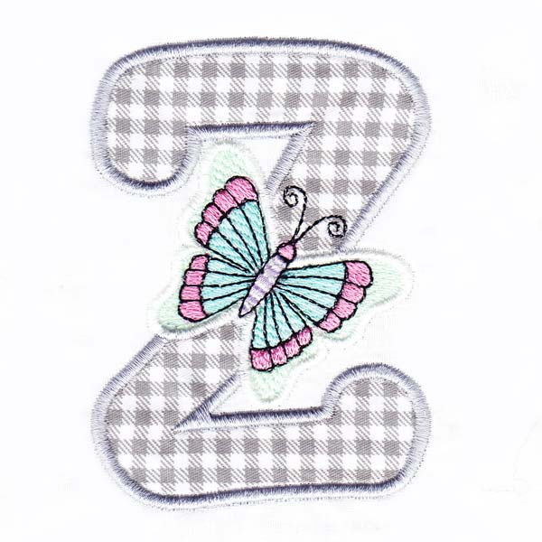 Butterfly Alphabet Z