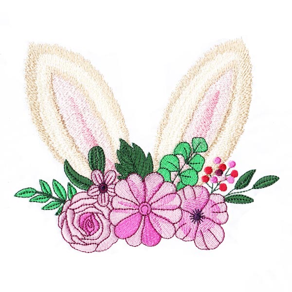Flower Bunny Ears 2 Single 08