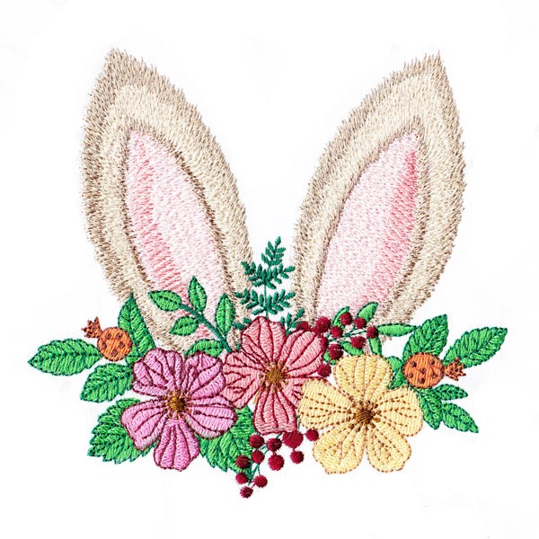 Flower Bunny Ears 2 Single 09