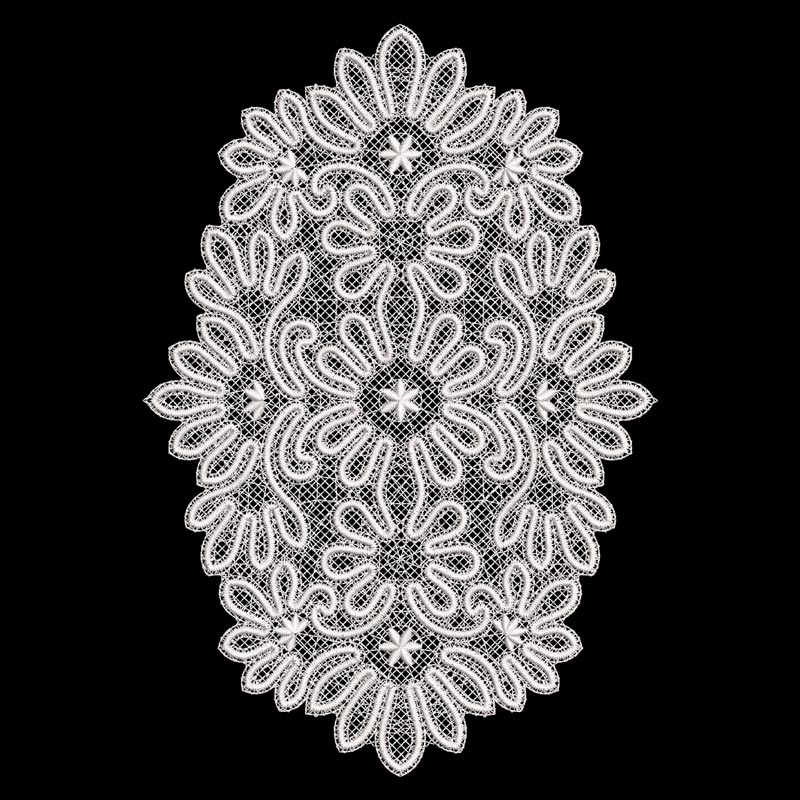 FSL Decorative Oval Doilies-5