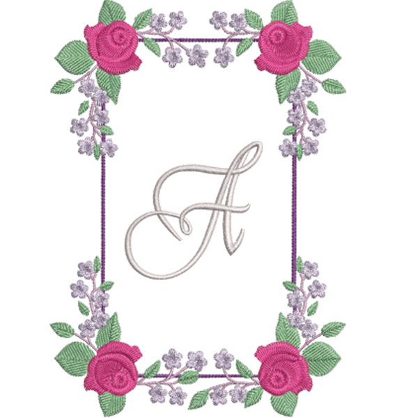 Rose Alphabet Set-3