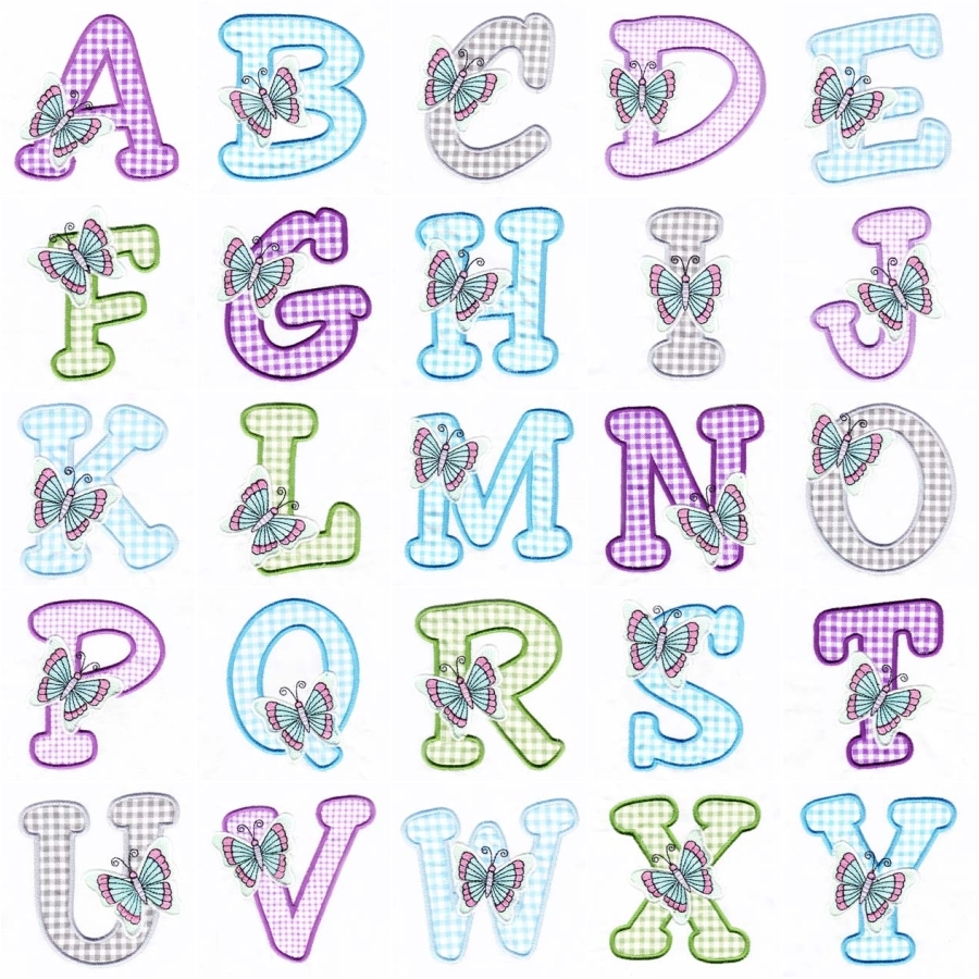 Butterfly Alphabet