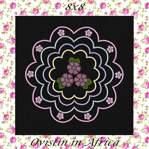 Shades of Pink Quilt Blocks-5