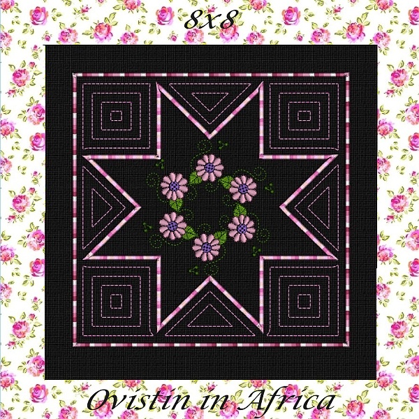 Shades of Pink Quilt Blocks-13