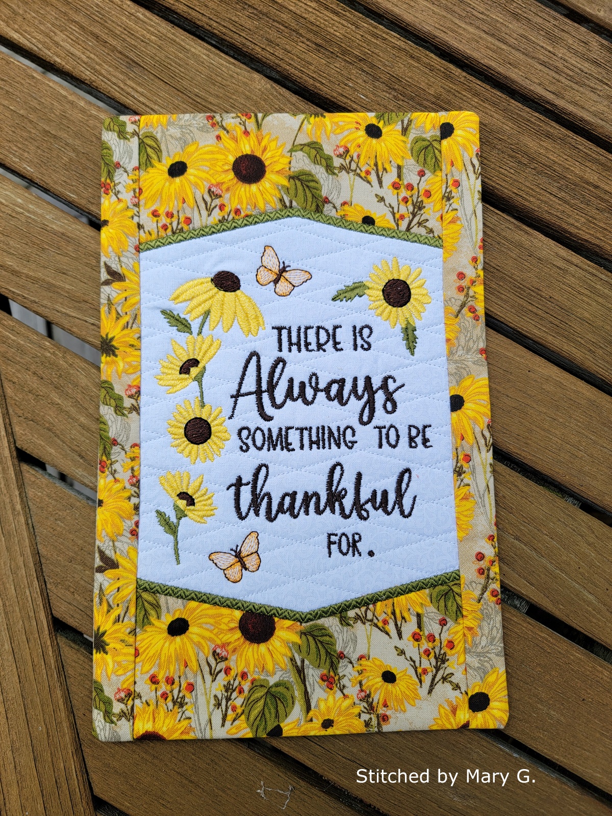 Always Thankful Mini Quilt-7