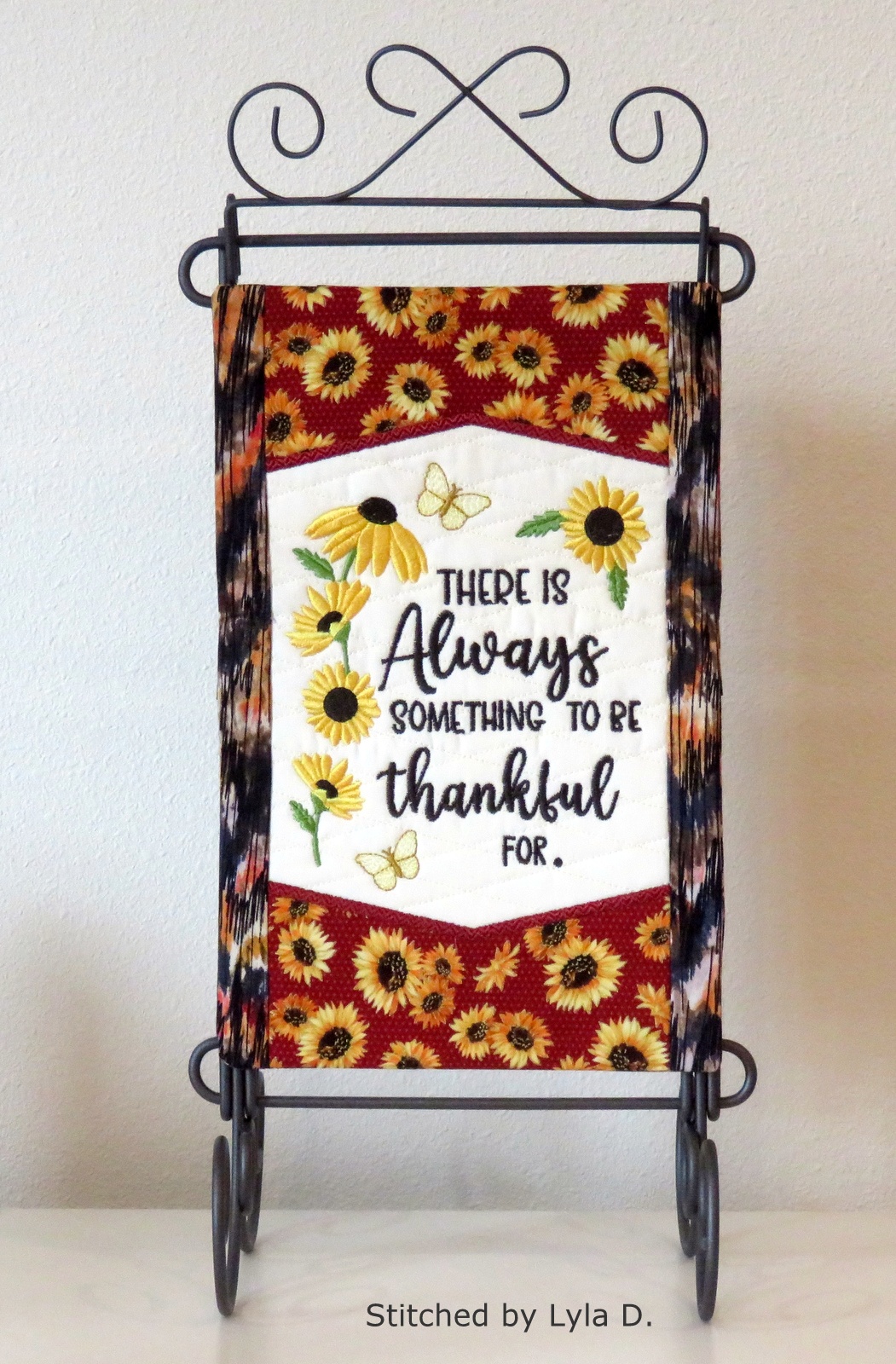 Always Thankful Mini Quilt-9