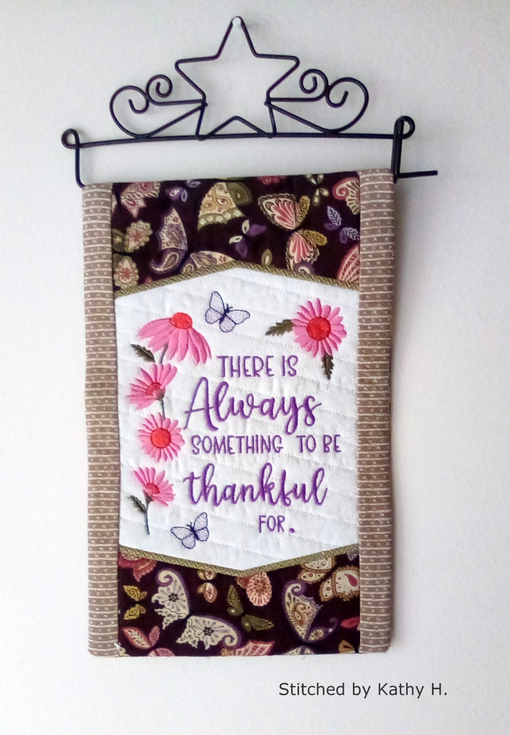 Always Thankful Mini Quilt-10