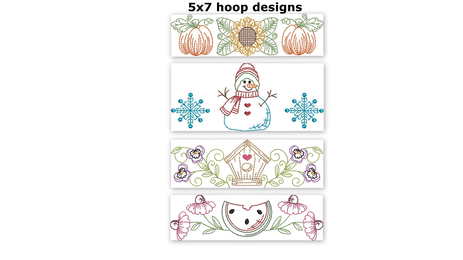 Seasonal Borders (Two Sizes)-6