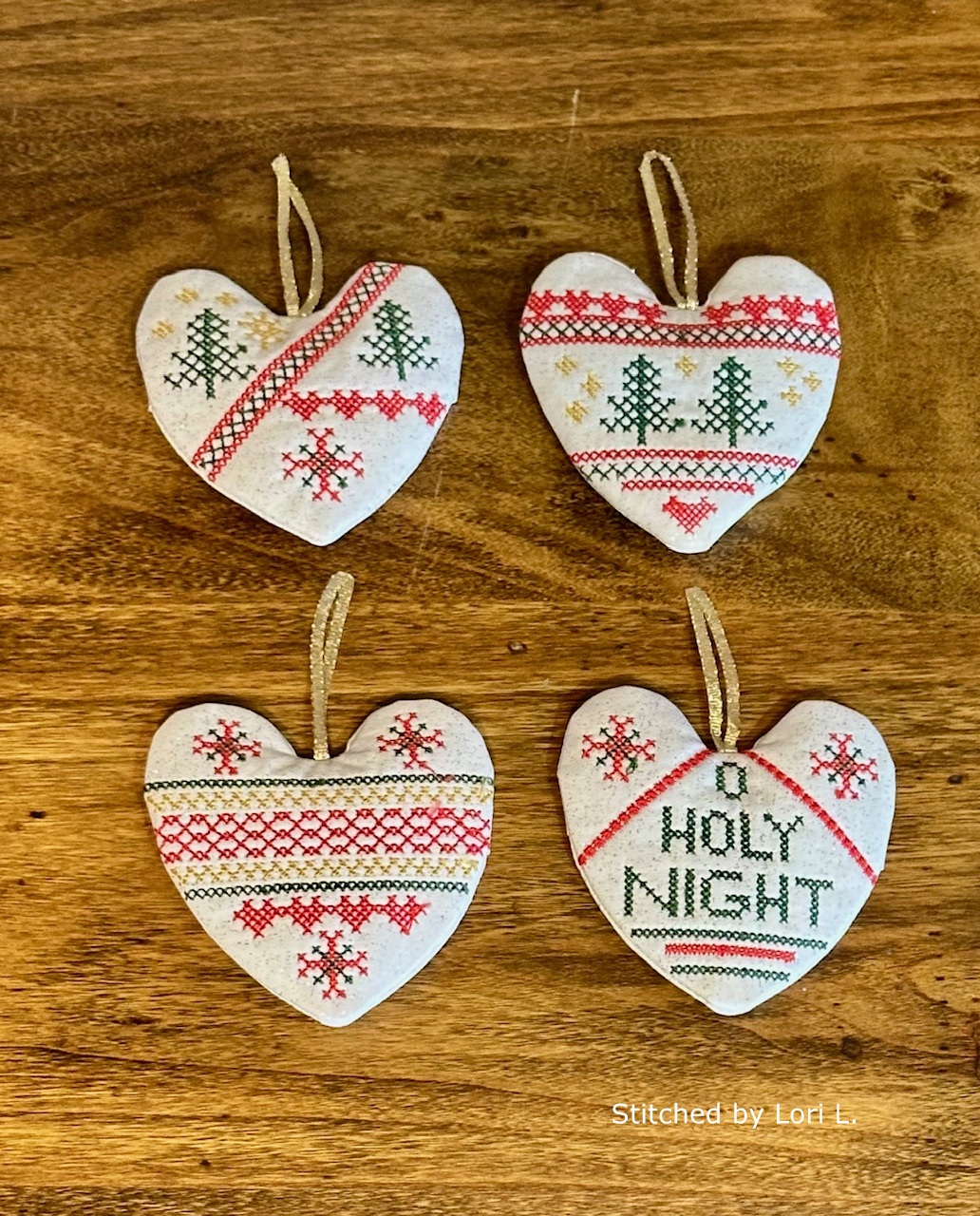 Christmas Heart Ornaments-10