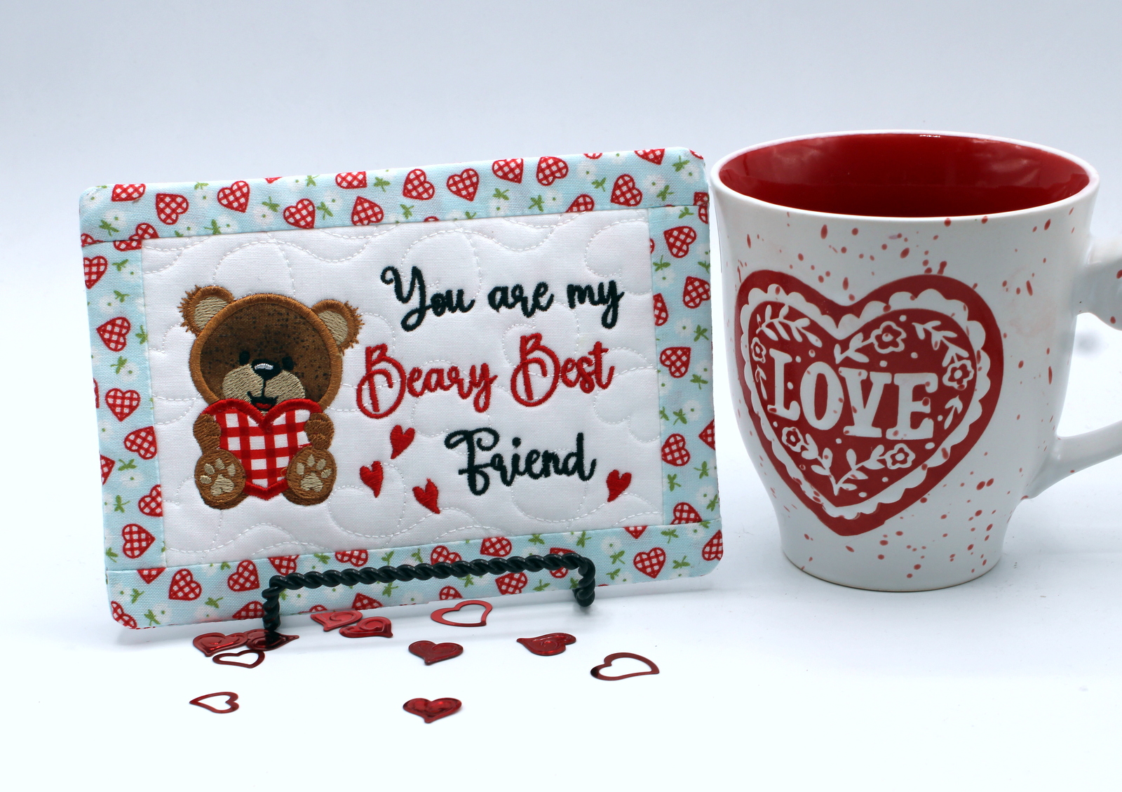 Best Friend Mug Rug (5x7)-3