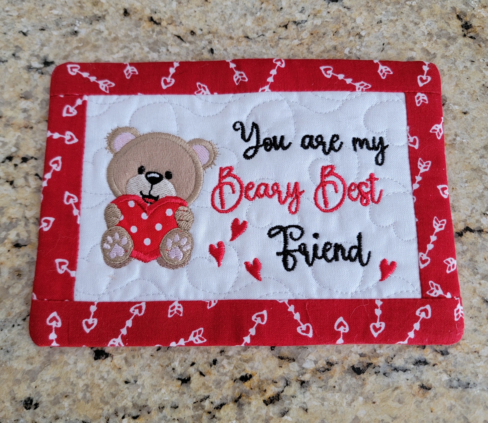 Best Friend Mug Rug (5x7)-6