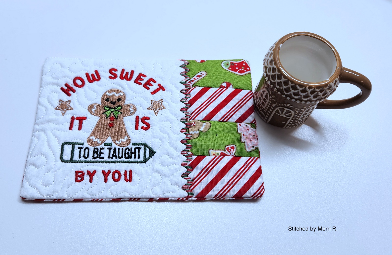 How Sweet Mug Rug (5x7)-8