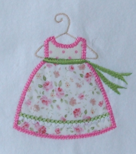 Designs for Bibs and Burp Pads (Girl)-8