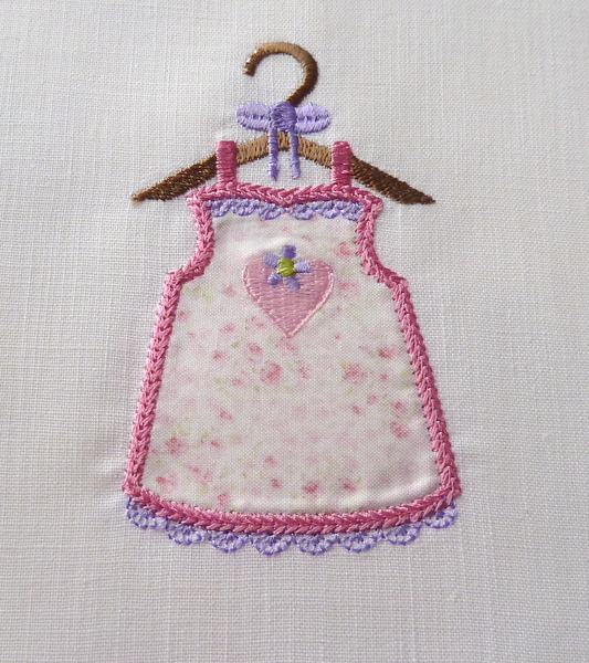 Designs for Bibs and Burp Pads (Girl)-9