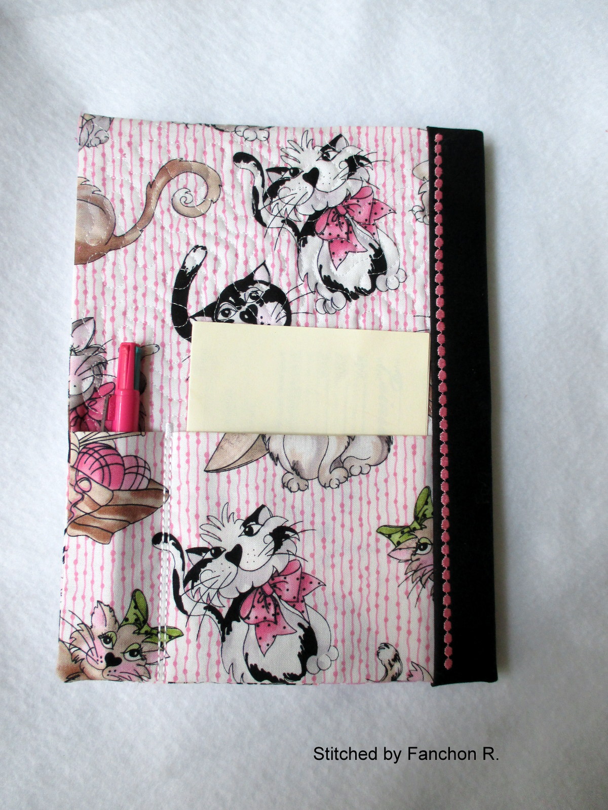 Striped Composition Book Cover-8