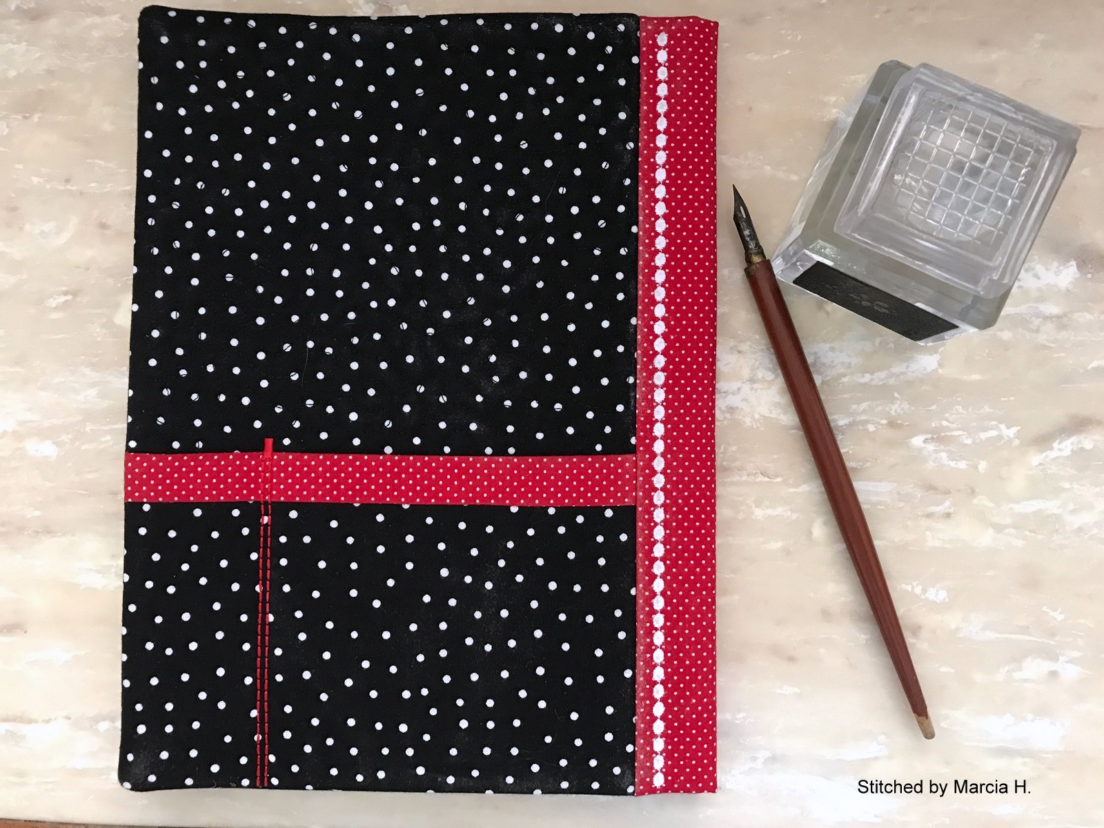 Striped Composition Book Cover-10