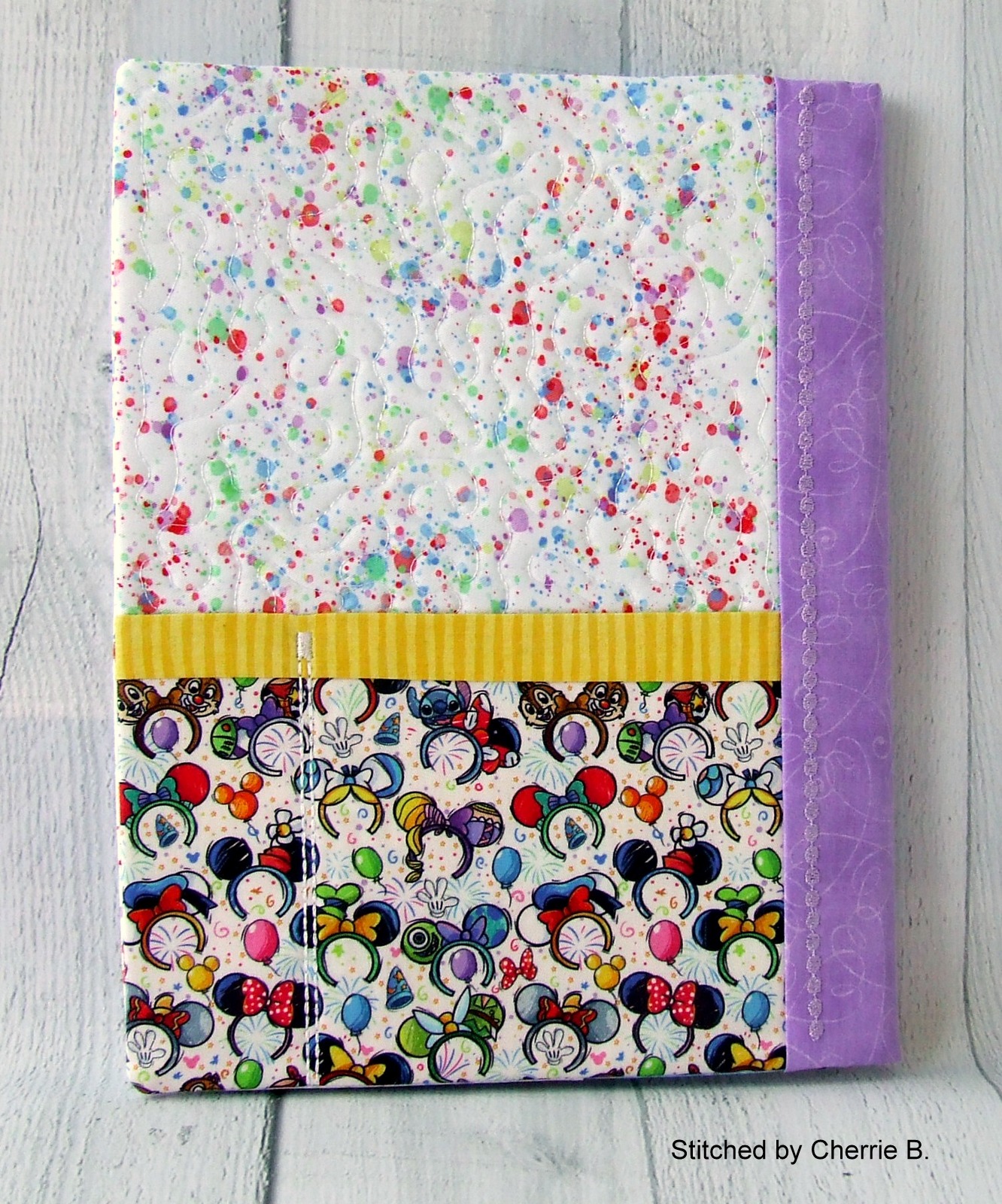 Striped Composition Book Cover-12