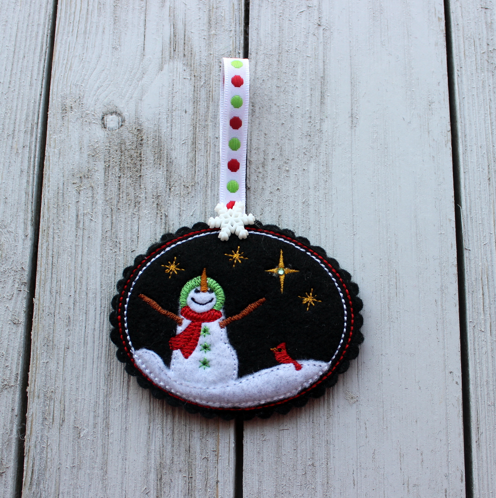 Applique Felt Ornaments-7