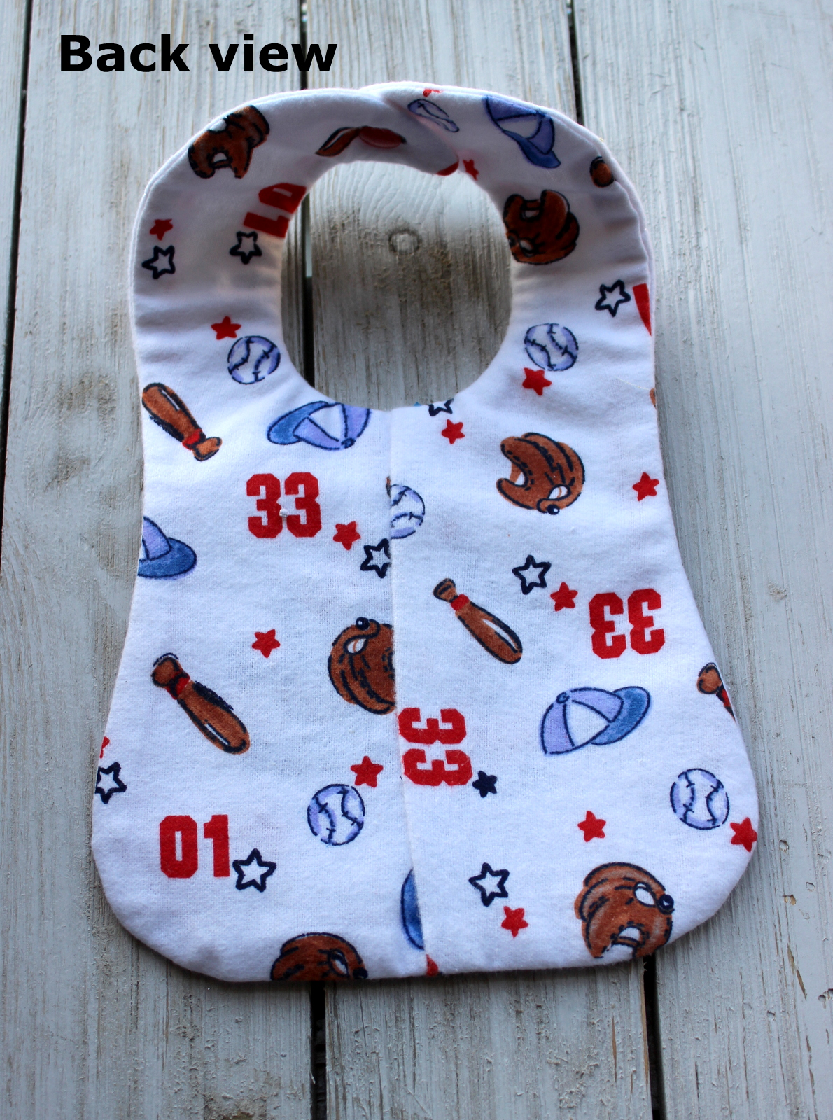 Baseball Bib (XL Hoops)-5