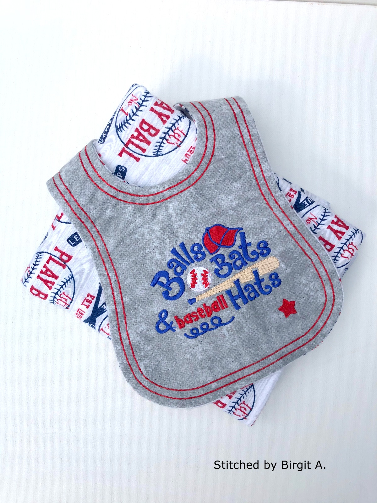 Baseball Bib (XL Hoops)-6