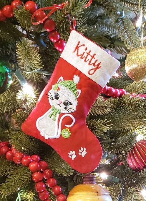 Christmas Cat Stocking-11