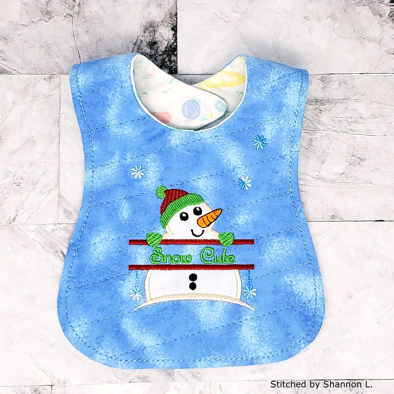 Snow Cute Baby Bib-5