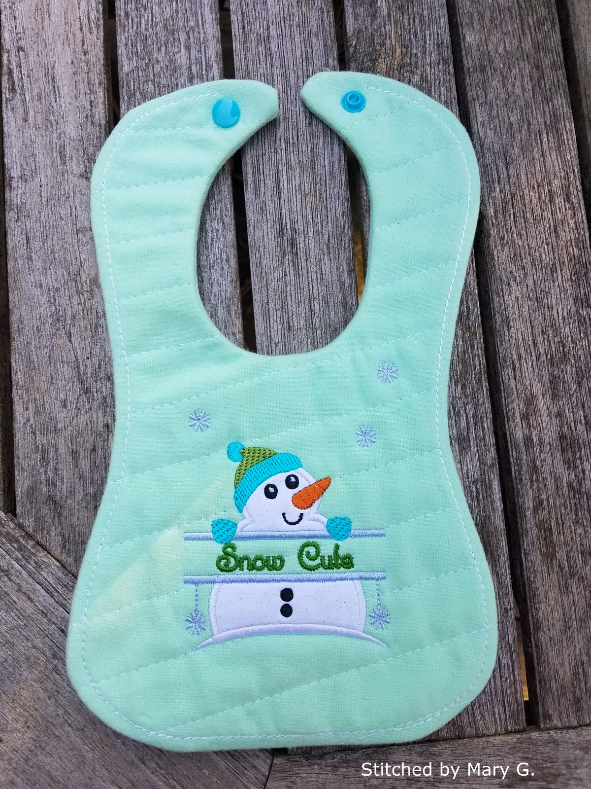 Snow Cute Baby Bib-10