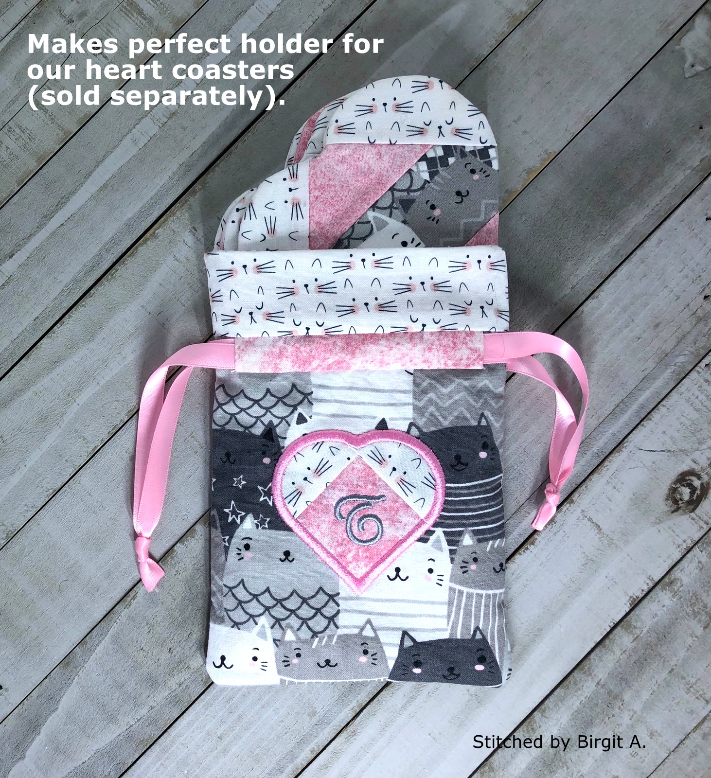 Heart Drawstring Bag-11