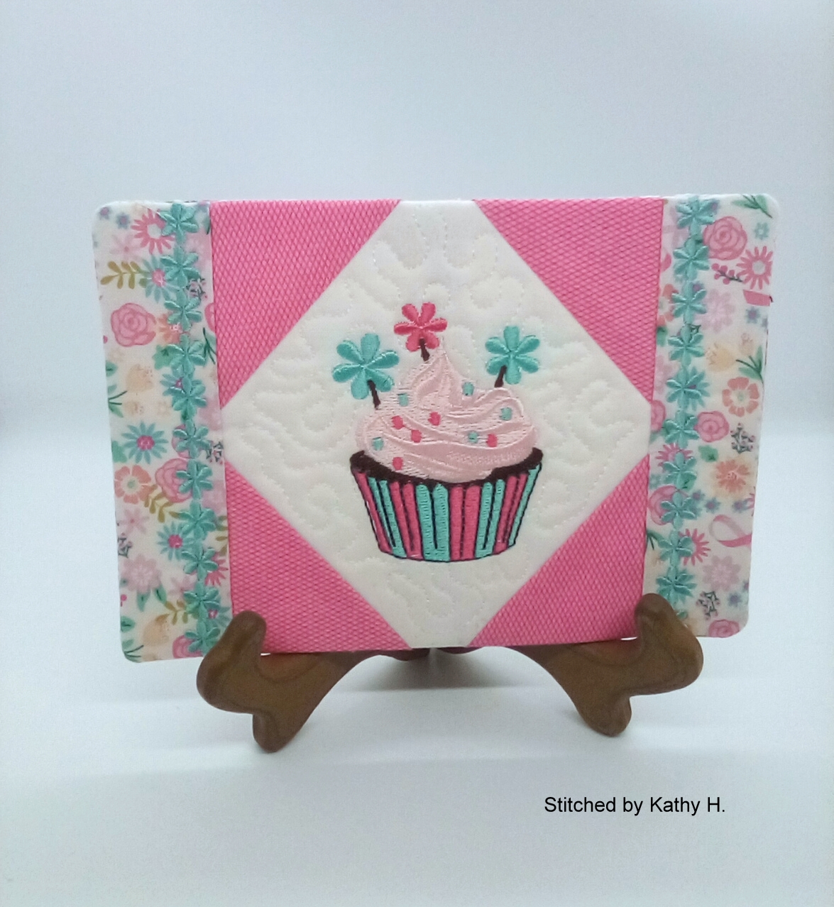 Cupcake Mug Rug 2-6