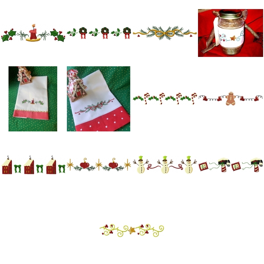 Whimsical Christmas Borders