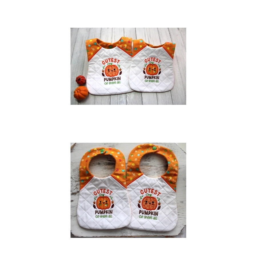 Cutest Pumpkin Bib (Two Sizes)