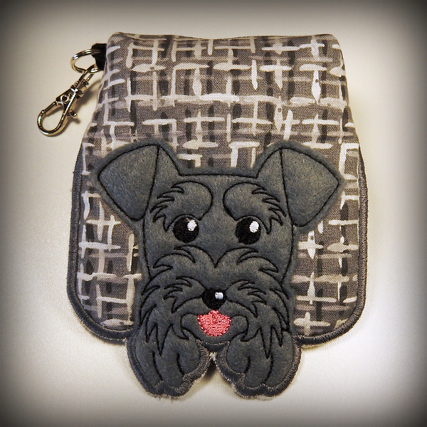 Poop Bag Holder Schnauzer-5