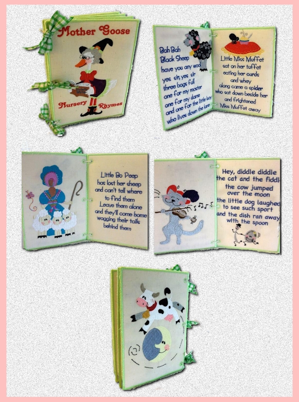 3 Book Set Mother Goose Nursery Rhymes | OregonPatchWorks